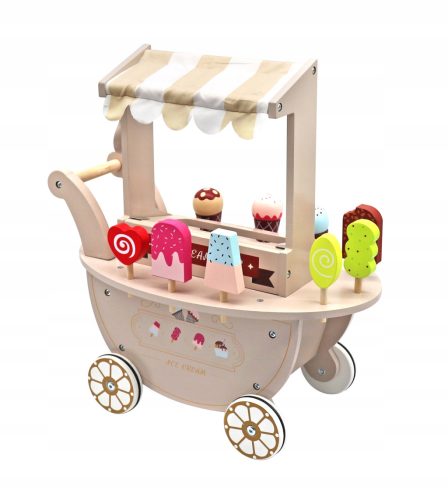  Ice cream parlor on wheels Meteor 16670 beige