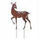  BAMBI DEER GARDEN DECORATION, RUSTIC METAL