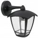  Led-Lux garden wall light black E27 0 W