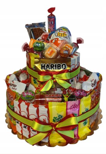 Nibytorcik cake with Kinder, Mamba sweets, jelly beans 1.06 kg