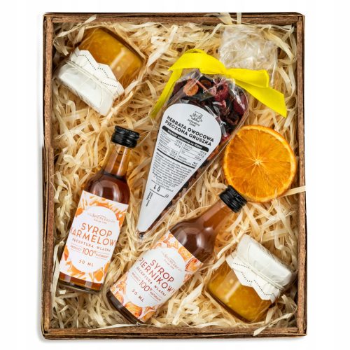  Gift set of syrups and jams