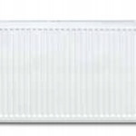 Flat radiator Diamond 1335 W white 700 x 550 x 105 mm - side connection