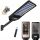 Street lights for the garden Street light 2400 W 20000 lm battery operated, solar powered