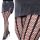  PLUS SIZE tights elegant opaque PATTERNS herringbone black matte phenome