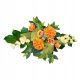  Grave decoration, grave bouquet, cemetery, ORANGE