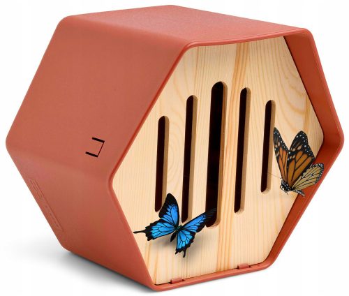  MODERNES ECO COTTAGE HOTEL BUTTERFLY BOOTH, BRAUN