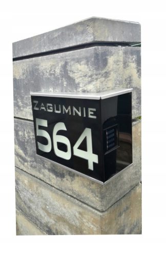 house number address plate 38 x 26 cm