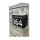 house number address plate 38 x 26 cm