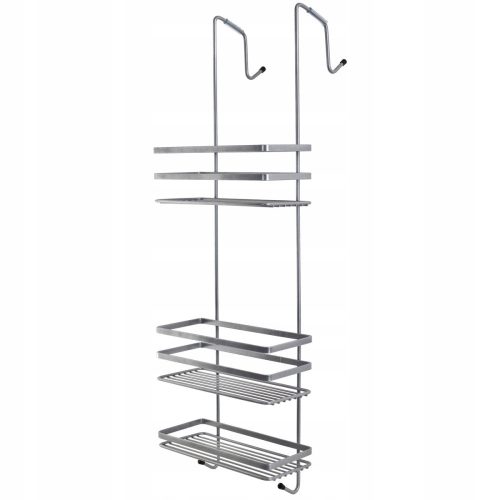 Bathroom shelves Duschy Satina bathroom shelf 79x25x12 cm silver