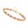  Bracelet Stone Carnelian 4mm