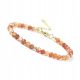  Bracelet Stone Carnelian 4mm