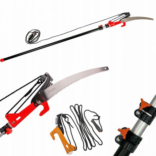 Saws for wood and branches Bradas V-Series KT-V1521-375 saw with garden shears + Bradas gloves, size L