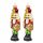  Glass decoration for the Christmas tree - nutcracker 15 cm, set of 2 pieces.