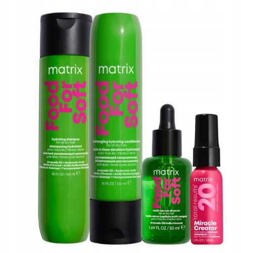 MATRIX FOOD FOR SOFT Shampoo, Conditioner, Hair Oil
