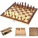  WOODEN CHESS-BACKGAMMON-CHECKERS 3-IN-1 SET Woody Chess Set