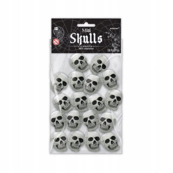  Mini Decorative Skulls CZACHY Trick Or Treat x18