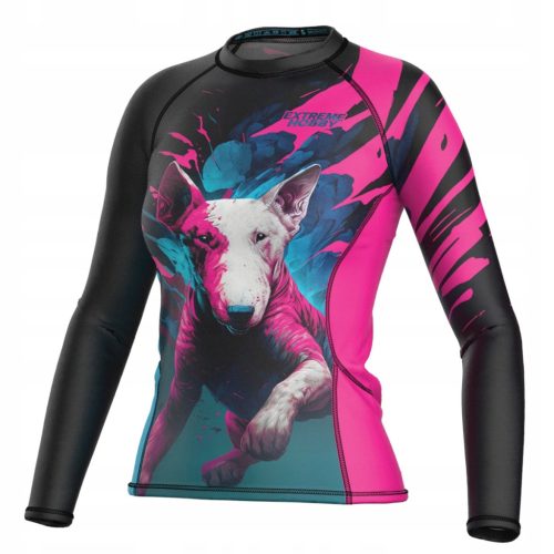  Women's gym rashguard VIVID BULL TERIER L