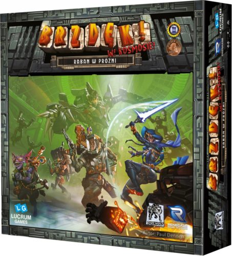  Lucrum Games board game Brzdęk! IN! Space! Raban in a vacuum