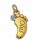  GOLD FOOT PENDANT 585 for Mom +YOUR ENGRAVING