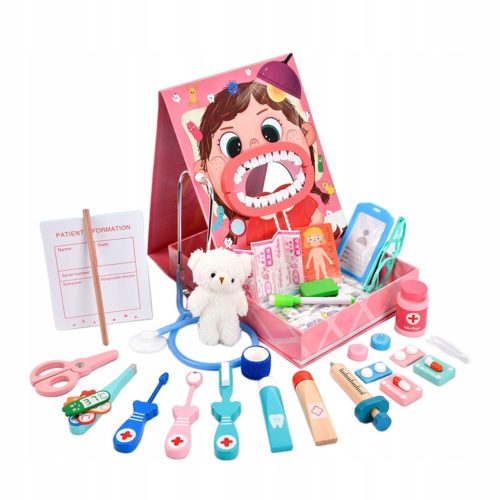 Cosplay Dentist Simulation Game Set Pink Upgraded