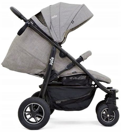  Joie Mytrax Flex Grey Flannel 2021 + mosquito net for the Caretero stroller, black