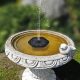  SOLAR GARDEN FOUNTAIN WITH 6 GERVID ACCESSORIES