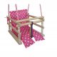 Wooden swing with soft cushion!!!