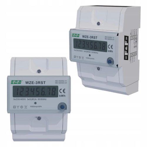 F&F meter 230 V IP20 80 A