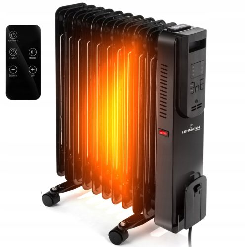 Oil radiator 2500 W black + KT-24 INSTRUCTIONS FOR OPERATING LEHMANN DEVICES