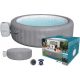 Whirlpool, Garden Whirlpool Bestway inflatable round pool with hydromassage, 1350 l