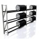 Dodas metal storage rack, 200 x 380 x 45 cm, max. 300 kg per rack