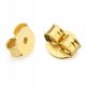  Gold Earring Clasps 585 Lambskin Plugs