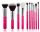  JESSUP T196 SET OF 10 MAKEUP BRUSHES