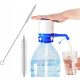 Pump dispenser for water bottles, drinks, pourer + PVC hose 8/12 mm, sprinkler, ventilation, S