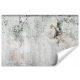 Photo Wallpaper Abstract Mural CONCRETE Flowers 450x300