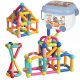  Magnetic building blocks LEOPARD LARGE MAGNETIC BUILDING BLOCKS XXL 128 120 pcs.