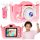  ROHS Kids Camera REAL CAMERA FOR KIDS 5 Mpx in pink tones