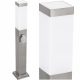  Square SuperLED E27 light pole, 65 cm, silver