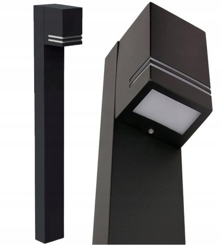  Rectangular light pole SuperLED GU10 80 cm black