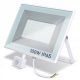 Halogens for outdoor and garden Slim LED floodlight Aigostar, neutral white, 10,000 lm, 100 W