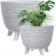  Flowerpot DTU24 29 cm x 29 x 24 cm Diameter 29 cm Plastic white