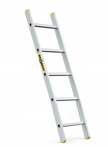  Drabest aluminum ladder 1 x 5 up to 150 kg