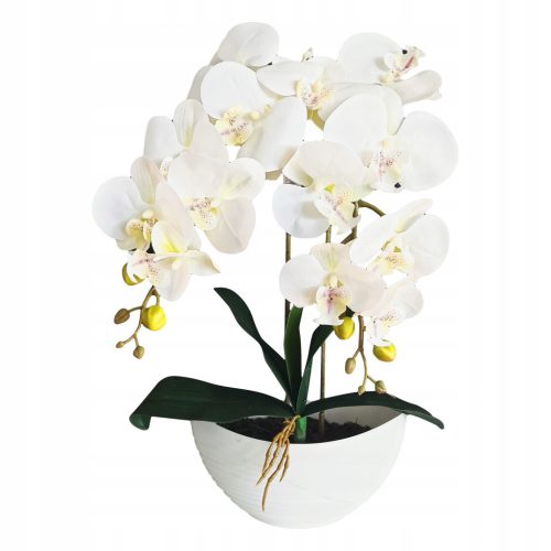  Artificial orchids like a living composition