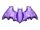  BAT Halloween Vampire Foil Balloon 119cm