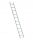  Drabest aluminum ladder 1 x 10 to 150 kg