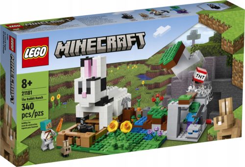  LEGO Minecraft 21181 Rabbit Farm