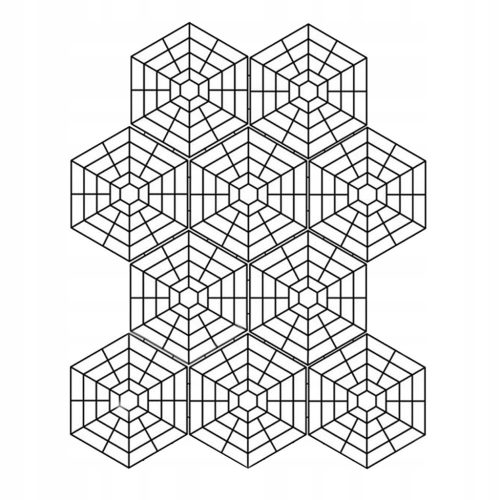  10 . Floating pond protection net