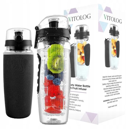  Vitolog bottle 946 ml black