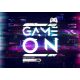 GAMING PAD youth photo wallpaper with inscriptions 208 x 146