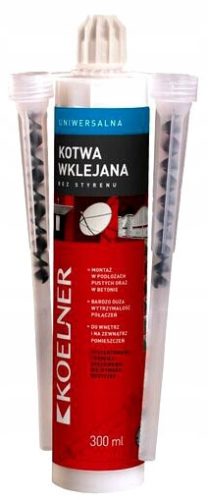 Koelner KEM-PSF-300 chemical anchor 300 ml